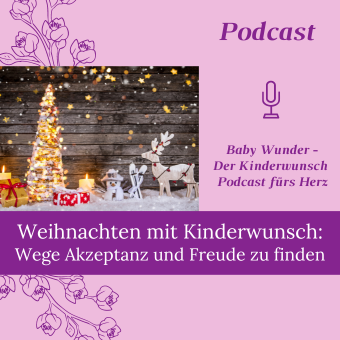 51_Weihnachten mit Kinderwunsch_Wege zur Akzeptanz und Freude_Podcast_Monika Sageder_Baby Wunder