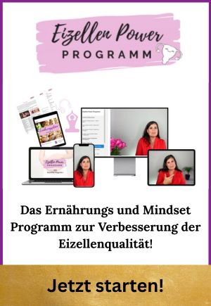 Eizellen Power Programm - Das Ernährungs und Mindset Programm zur Verbesserung der Eizellenqualität