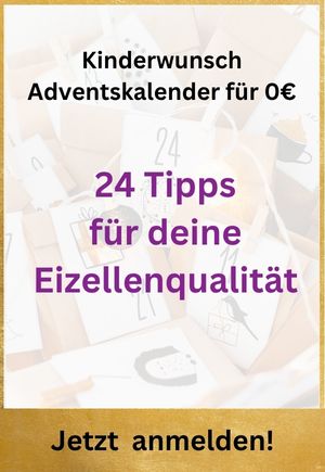 Kinderwunsch Adventskalender für 0 Euro - 24 Tipps für deine Eizellenqualität