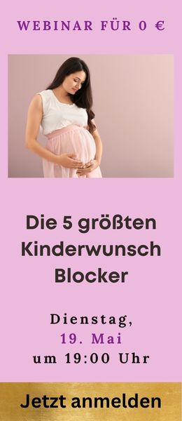 Kinderwunsch Webinar: Die 5 größten Kinderwunsch Blocker mit Kinderwunsch Coach Monika Sageder