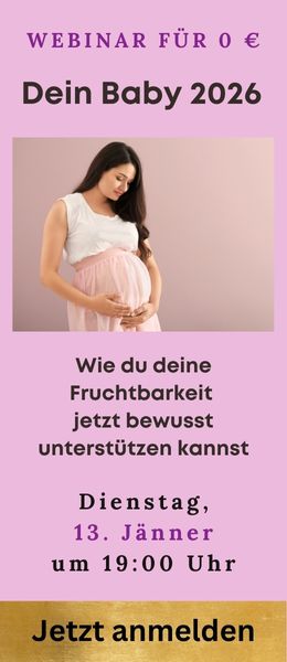 Kinderwunsch Webinar. Wie du jetzt deine Fruchtbarkeit unterstützen kannst.