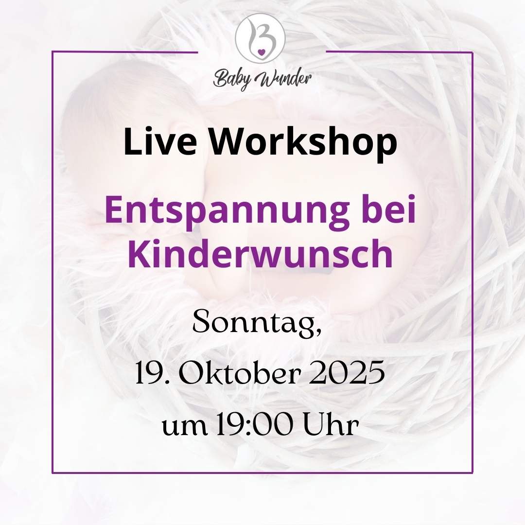Live Workshop Entspannung bei Kinderwunsch 19-10-25
