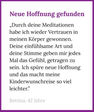 Leichter schwanger werden Bettina Leichter schwanger werden Neue Hoffnung gefunden