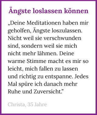 Leichter schwanger werden Christa Leichter schwanger werden Aengste loslassen