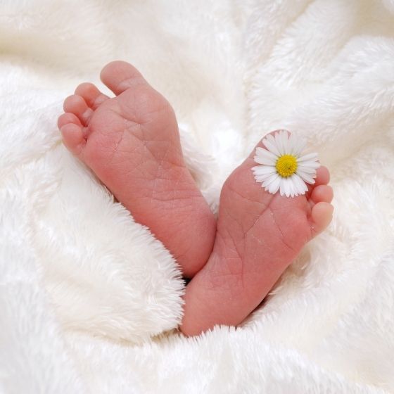 Vom Kopf ins Herz - Blockaden lösen - Babyfüße