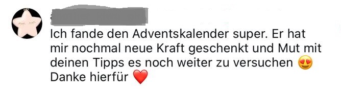 Feedback Adventskalender 3