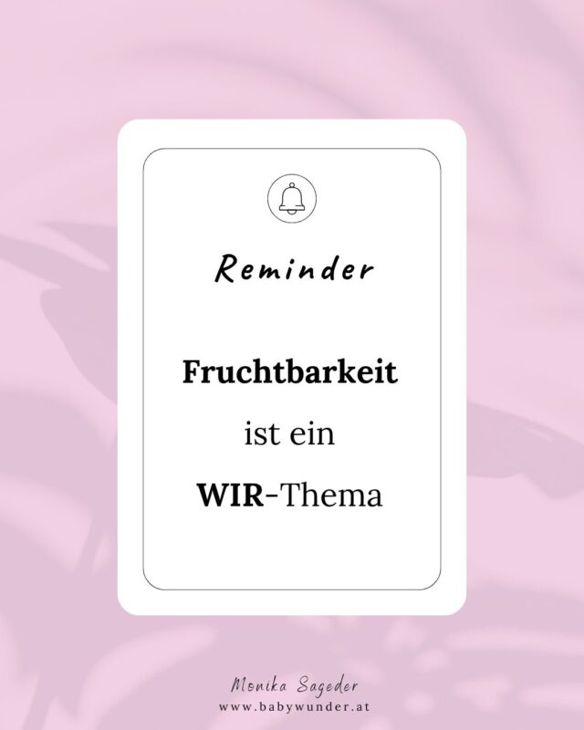 Du achtest auf deinen Zyklus, ernährst dich ausgewogen, nimmst Nahrungsergänzungsmittel, gehst zu Untersuchungen und versuchst, positiv zu bleiben.  Gefühlt liegt die ganze Verantwortung bei dir.  Dabei ist Fruchtbarkeit kein Ein-Personen-Thema.  Es ist ein WIR-Thema ❤  Genau deshalb lohnt es sich, auch die Spermienqualität liebevoll und ehrlich mit in den Blick zu nehmen.  Denn oft liegt dort ein stiller Schlüssel zu mehr Verständnis, Verbindung und gemeinsamen Schritten Richtung Wunschkind.  In meiner neuen Podcast Folge erfährst du:  ✔ Warum die Spermienqualität mehr Einfluss auf den Kinderwunsch hat, als viele denken.
✔ Wie sie mit Einnistung, Plazentaentwicklung und Fehlgeburtsrisiko zusammenhängt
✔ Welche Rolle Alkohol und Lebensstil dabei spielen - auch schon Monate vor der Zeugung
✔ Was aktuelle Studien zur männlichen Fruchtbarkeit zeigen
✔ Welche konkreten Schritte Männer gehen können, um ihre Fruchtbarkeit zu verbessern  Hör dir die Folge gleich an 🎧  Du findest meinen Podcast "Baby Wunder - Der Kinderwunsch Podcast fürs Herz" fast überall wo es Podcast gibt.  👉 Du kannst dir die Folge auch über den Link in meiner Bio 🔝 anhören!  #Kinderwunsch #Fruchtbarkeit #Spermienqualität #WirThema #Babywunder #Wunschkind #PodcastTipp #Kiwu #Kiwucommunity #Kiwuverbindet